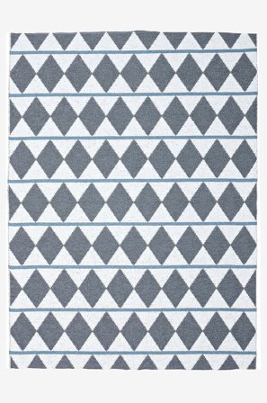 Horredsmattan - Zigge matto 150x200 cm - Harmaa - Muovimatot - 150X200 - - Homeroom