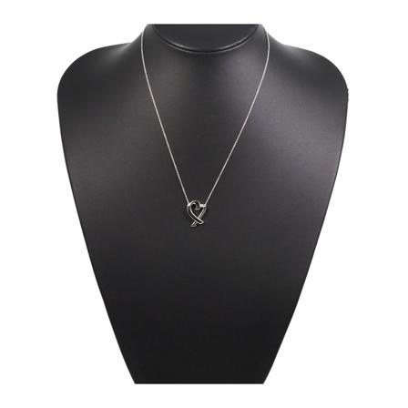 Tiffany & Co. Pre-owned, Necklaces Grijs, Dames, Maat:ONE Size