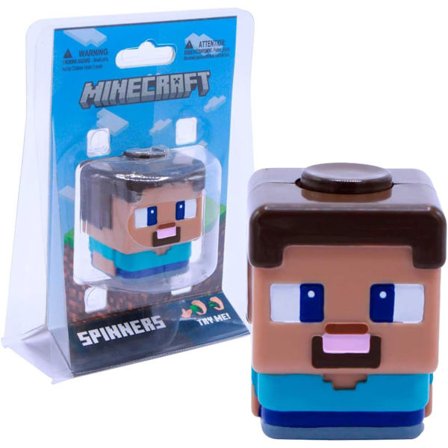 minecraft Min verden perifer fidget spinner dekompressionslegetøj dekompressionsartefakt dukke ornamenter (Steve)