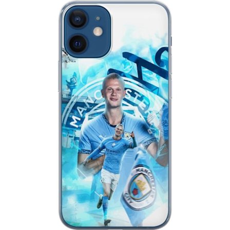 Kompatibel Mobilcover til Apple iPhone 12 Erling Haaland Manchester City Norge klinisk angriber med kraft hastighed og topinstinkt, der gør ham næsten
