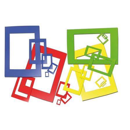 Passepartoutramar A3-A7 sort färg 40/fp - Lyreco - Skola och förskola - Konstnärsprodukter - Passepartout