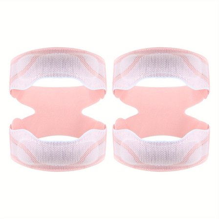 1 stk/2 stk AOPLUS Patellastropp for Basketball & Sport - Pustende Kompresjonsknebeskytter med Justerbart Ted Bånd, Patellastøttebånd for Løping