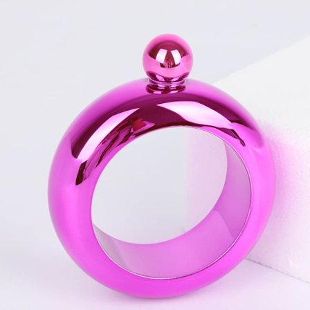 3,5 oz armband vinflaska armband höftkolv ROSE RED - high quality