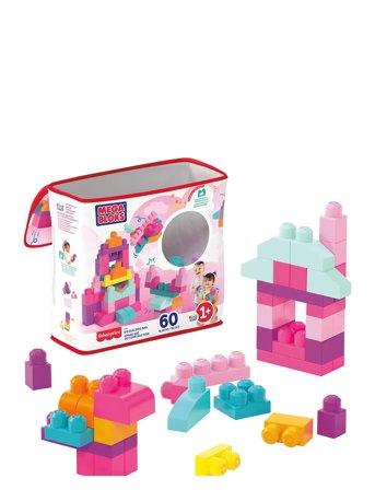 Bloks First Builders Big Building Bag Pink Mega
