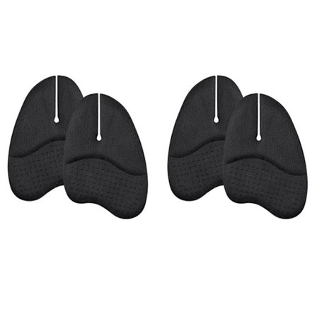 2 par Gel Metatarsal Pads Forfotspute SVART