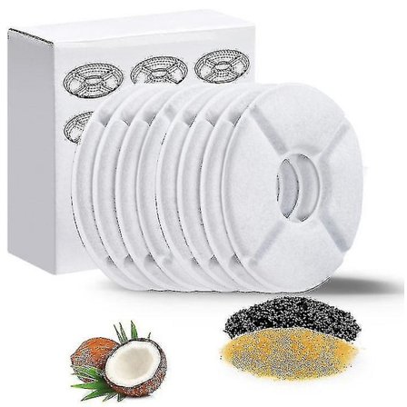 8 kpl kissan juoma-automaatin suodattimet vedenpuhdistin suodatinvaihtosuodattimet lemmikkieläintarvikkeet kissan juoma-automaatin suodattimet 