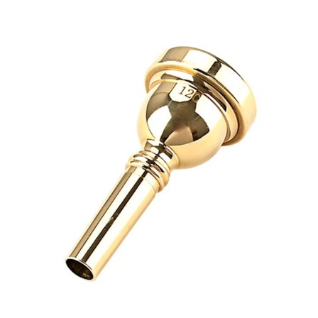 Metal Gold Trompet Munnstykke (12C) Instrument Munnstykke for Embouchure