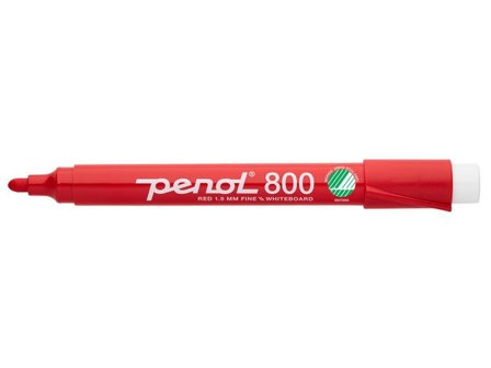 PENOL Whiteboardpenna 800 rund röd - Lyreco - Kontorsmaterial - Pennor - Whiteboardpennor - Rund spets
