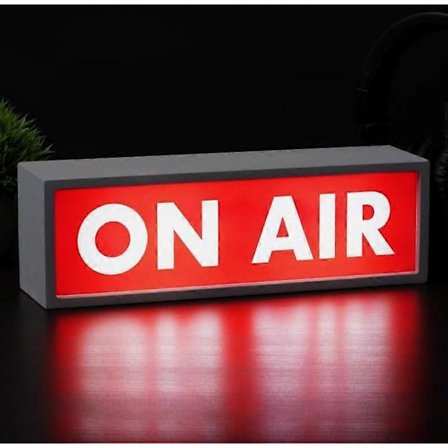 ON AIR Skilt Veggfeste Puls Luftlys Skilt, Studio Lys og Dekor