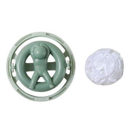 Fjernerpose til kæledyrshår til vask Mesh til vask af tøj Grøn med 20 meshposer