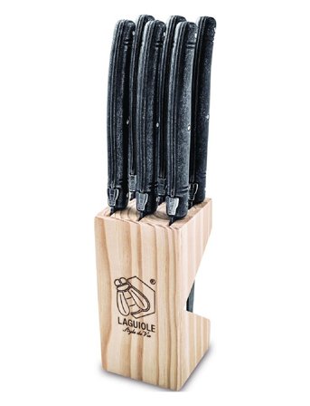 Laguiole Style de Vie | Steak Knives Laguiole Set 6 | L11CM