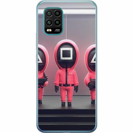 Xiaomi Mi 10 Lite 5g Genomskinligt Skal Squid Game