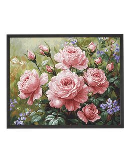 Stickpackung Bild Rosengarten