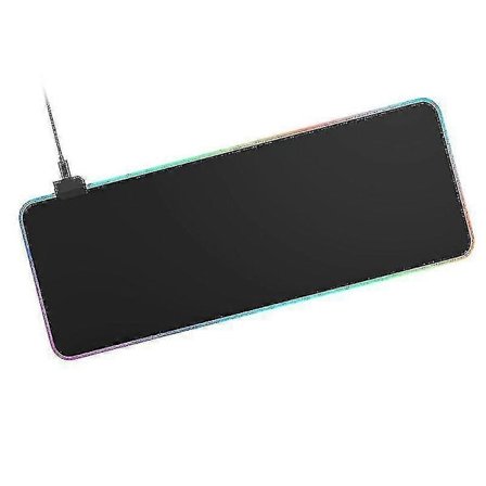 80x30cm Svarta Musmattor 1st Gaming Musmatta Glowing Datormusmatta Vattentät Datormatta (bla
