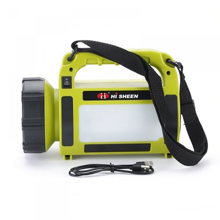 Uppladdningsbar LED Campinglykta, 1000lm, 5 Ljuslägen, 3600mah Power Bank, Ipx4 Vattentät, Perfekt Lykta Ficklampa För Nödsituationer Vid Orkan