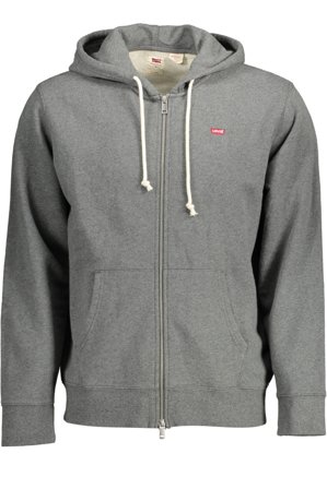 Levi's Felpa Con Zip Uomo Grigio