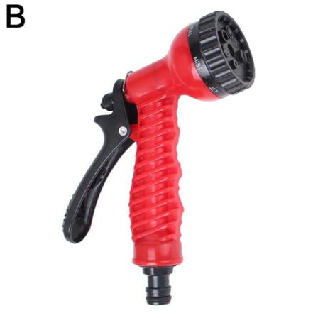 Trädgårdsslangmunstycke Med 7 Justerbara Bevattningsmönster Multifunc