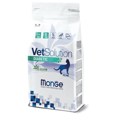 Monge VetSolution Diabetic Linea Veterinaria Cibo Secco Gatti