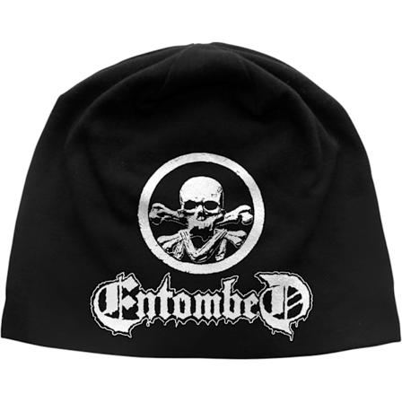 Entombed Unisex Vuxen Dödskalle Logo Mössa One Size Svart Black One Size