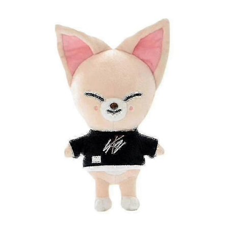 Tegneseriegatebarn Skzoo Plysjleketøy 21 cm Peluche Cusedur Bbokari Wolf Chan Leebit Dwaekki Jinir-Xin