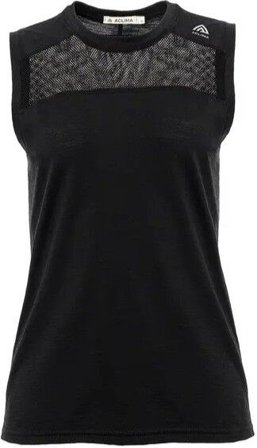 Aclima Aclima LightWool Sports Singlet W's Jet Black - Ullundertøy