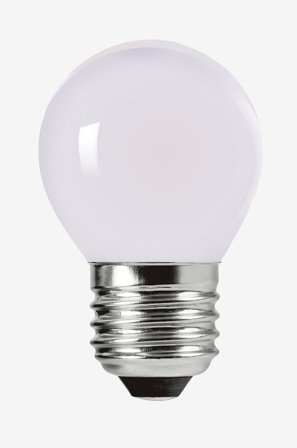 PR Home - Valonlähde Twilight LED, 3-vaiheinen, 4,5 W, pallolamppu 4,5 cm - Valkoinen - Valonlähteet & lamput - - Homeroom