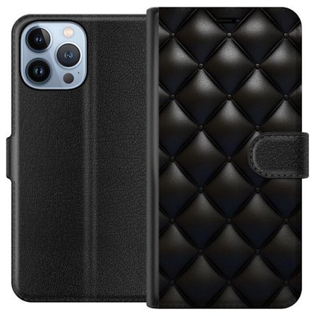 Yhteensopiva Lompakkokotelo Apple Apple iPhone 13 Pro Max Nahka Musta