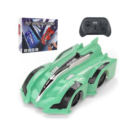 Väggklättring fjärrkontrollbil - Racing, Kid Xmas Gift, Green