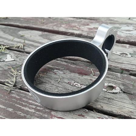 Kaffekoppholder Sykkelstyre | Justerbar koppholdersykkel - Utendørssykling Silver