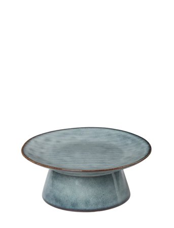 Nordic Sea Cake Stand Blue Broste Copenhagen