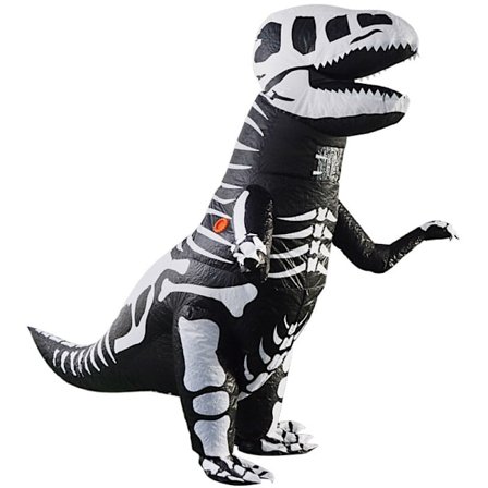 Oppustelig Tyrannosaurus Rex Kostume til Voksne - Halloween og Jul