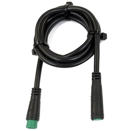 Elcykel förlängningskabel 5 stift hane till hona vattentät kabel Ebike förlängningskabelkontakt