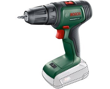 Bosch-UniversalDrill 18 V Solo-Kompakt, kraftig og batteridrevet borskrutrekker -Tools & Garden-Driller og skrutrekkere