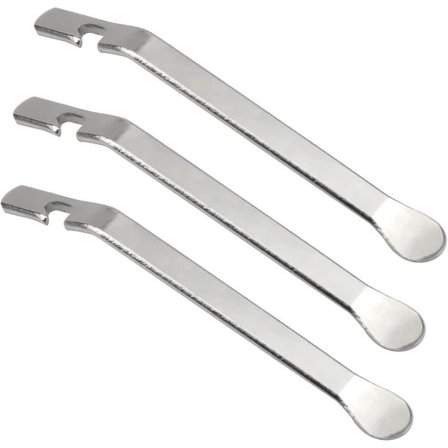 3 st cykel däck spak metall, rostfritt stål spak däck spak spade, däck spakar, däck spakar cyklist reparationsverktyg för att ta bort cykeldäck, 