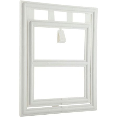 Dør til kæledyr, kat og kæledyr, med automatisk lukning, dørkarm, sort