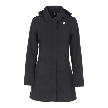 K-Way Long Parka Sort, Dame
