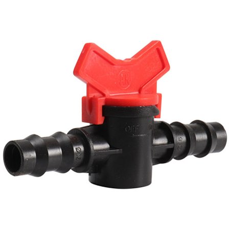 16PE Mikro sprinkler vanding drypvanding rør bypass ventil switch connector haveredskaber A