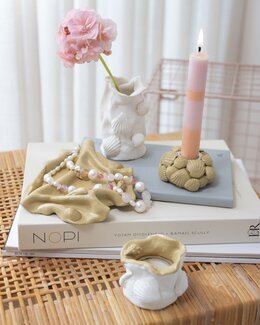 Hobbyssett Modellere vaser og lysestaker - Creativ Company