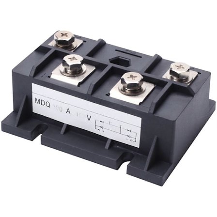 200A 1600V Diode Modul Enkeltfaset Bro Ensretter MDQ-200A