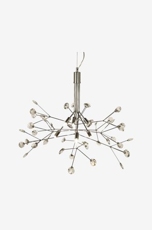 Aneta Lighting - Loftlampe Fiesta - Krom - Loftpendler - Fra Homeroom