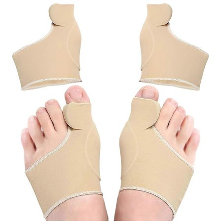 Bunion Corrector Stortå Rettetang, 2 STK Bunion Relief, BunionProtector, Hallux Valgus Corrector, Silikon Bunion Pad Protector