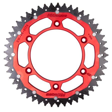 Zębatka Tylna Proworks Interlink Czerwona - Honda CRF 250RX 2019-2026
