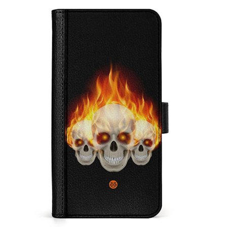 Bjornberry Sony Xperia 10 V Fodral - Flames Dödskallar