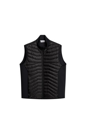 Heyden Quilt Hybrid Vest / Black