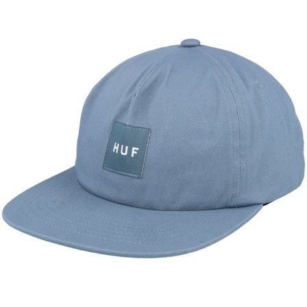 HUF - Blå snapback Keps - Huf Set Box Blue Snapback @ Hatstore