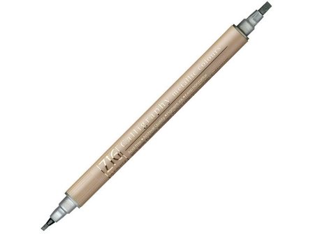 ZIG Kalligrafipenna dubbel spets silver - Lyreco - Kontorsmaterial - Pennor - Kalligrafipennor