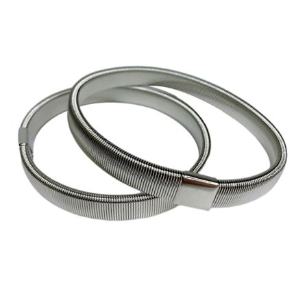 Ärmholdere Sklisikre Skjorteermholdere Armbånd for Menn Bar Casino Bruk Hvit K