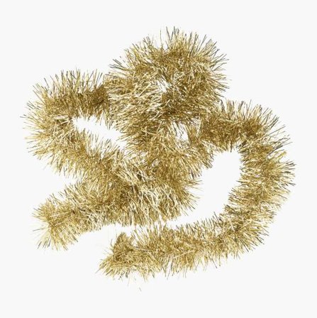 Julglitter guld 2 m