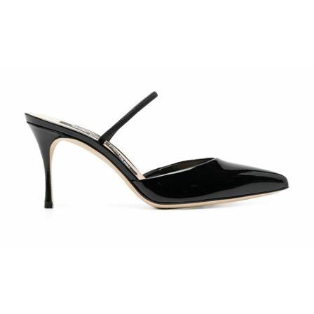 Sergio Rossi, Sandals Czarny, Kobieta, Rozmiar: 37 EU