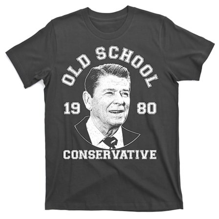 Vintage Ronald Reagan Old School Konservativ T-Shirt